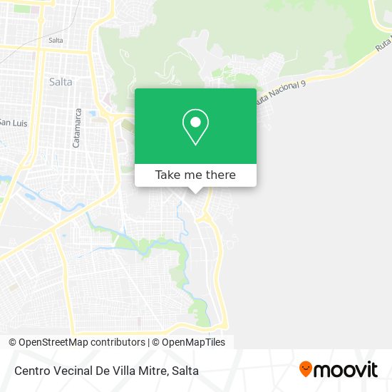 Centro Vecinal De Villa Mitre map