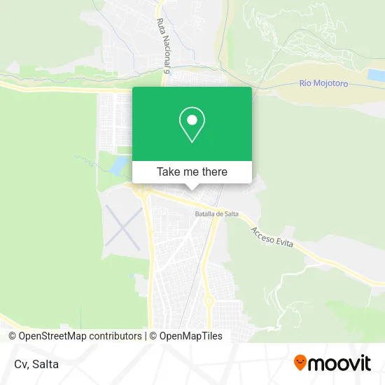Mapa de Cv
