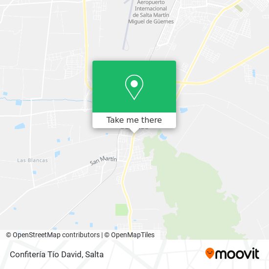 Confitería Tío David map
