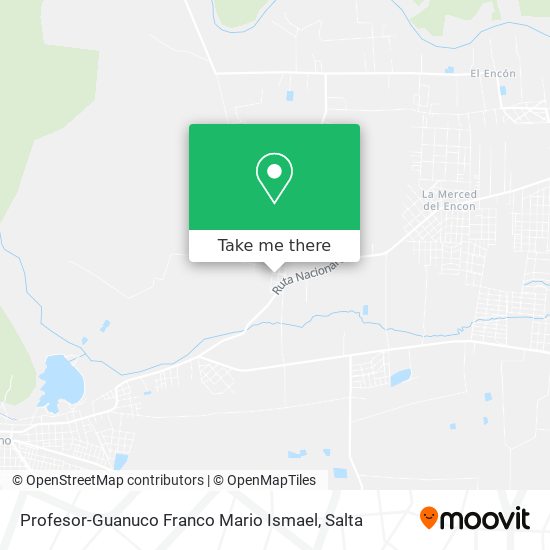 Mapa de Profesor-Guanuco Franco Mario Ismael