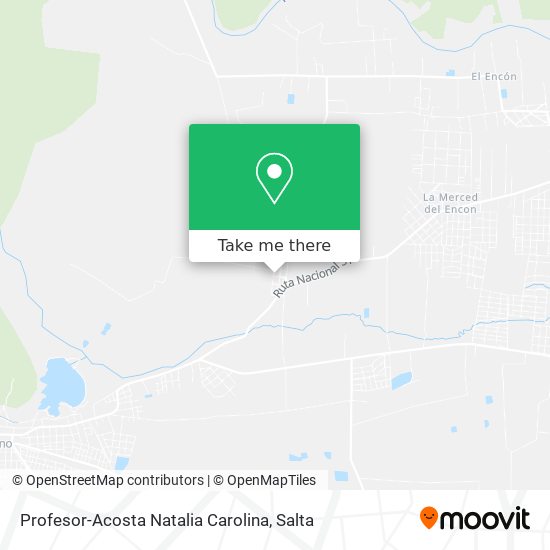 Profesor-Acosta Natalia Carolina map