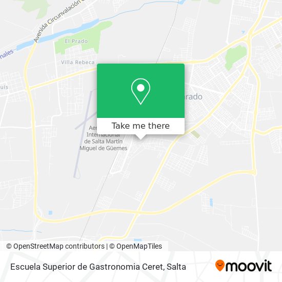 Escuela Superior de Gastronomia Ceret map