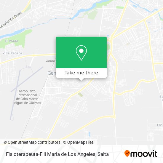 Fisioterapeuta-Fili Maria de Los Angeles map