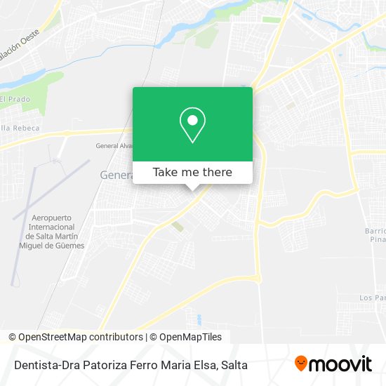 Dentista-Dra Patoriza Ferro Maria Elsa map