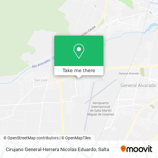 Cirujano General-Herrera Nicolas Eduardo map