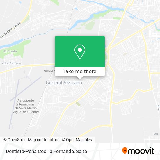 Dentista-Peña Cecilia Fernanda map