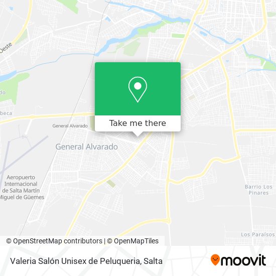 Valeria Salón Unisex de Peluqueria map
