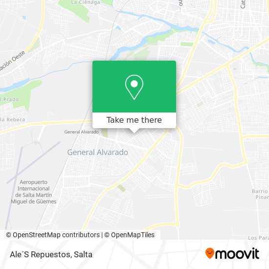 Mapa de Ale´S Repuestos