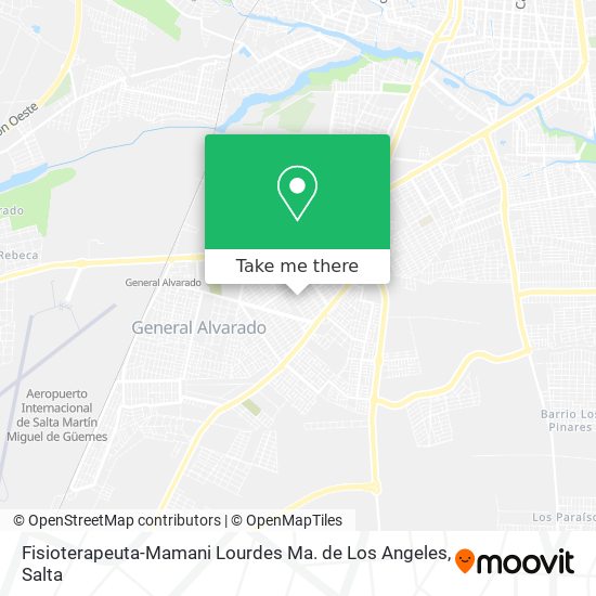 Mapa de Fisioterapeuta-Mamani Lourdes Ma. de Los Angeles