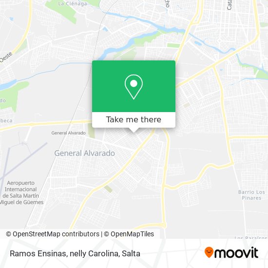 Ramos Ensinas, nelly Carolina map