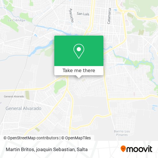 Martin Britos, joaquin Sebastian map