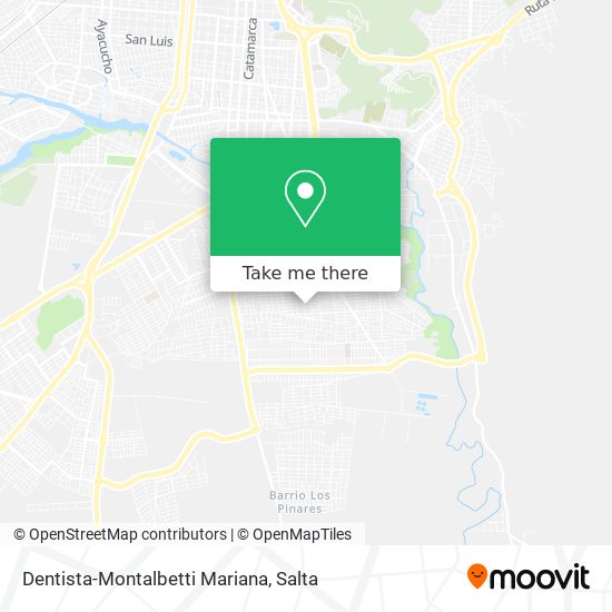 Mapa de Dentista-Montalbetti Mariana