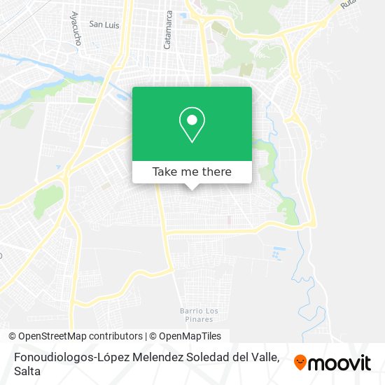 Fonoudiologos-López Melendez Soledad del Valle map