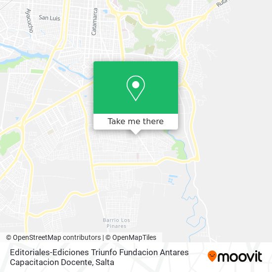 Editoriales-Ediciones Triunfo Fundacion Antares Capacitacion Docente map