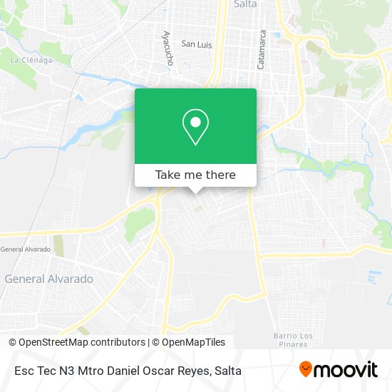 Esc Tec N3 Mtro Daniel Oscar Reyes map