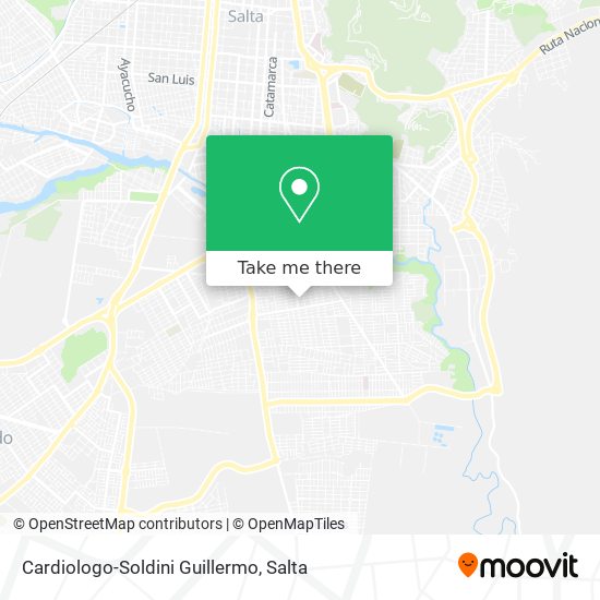 Cardiologo-Soldini Guillermo map