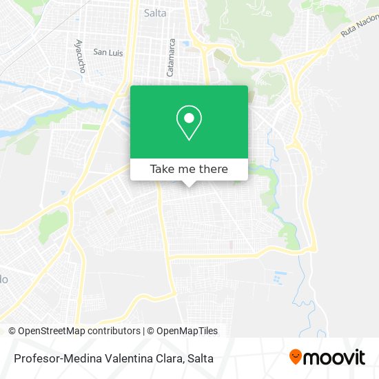 Mapa de Profesor-Medina Valentina Clara