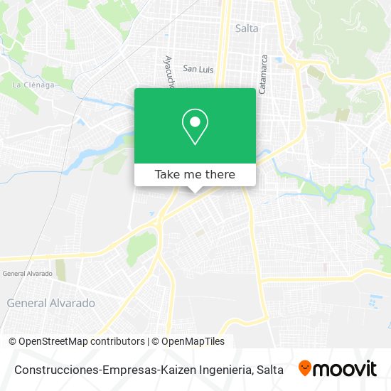 Mapa de Construcciones-Empresas-Kaizen Ingenieria
