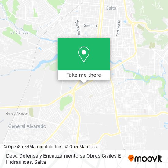 Desa-Defensa y Encauzamiento sa Obras Civiles E Hidraulicas map