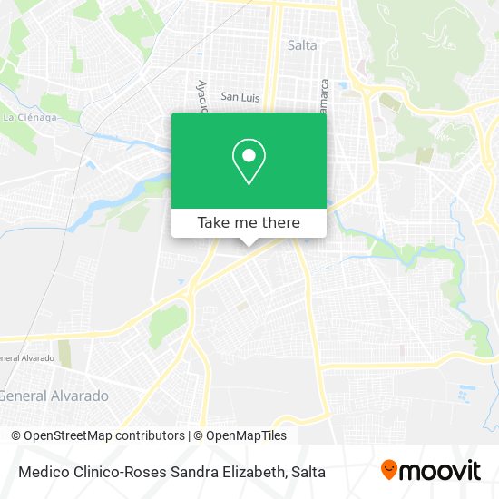 Mapa de Medico Clinico-Roses Sandra Elizabeth