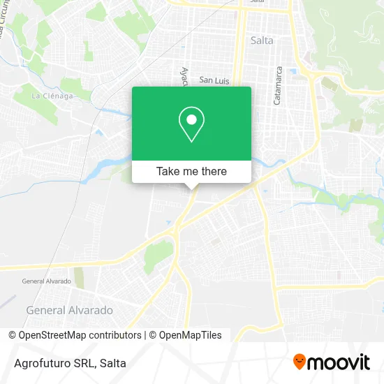 Agrofuturo SRL map
