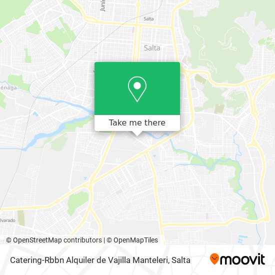 Mapa de Catering-Rbbn Alquiler de Vajilla Manteleri