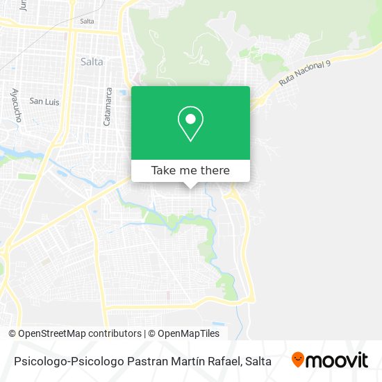 Psicologo-Psicologo Pastran Martín Rafael map