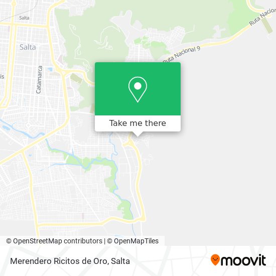 Merendero Ricitos de Oro map