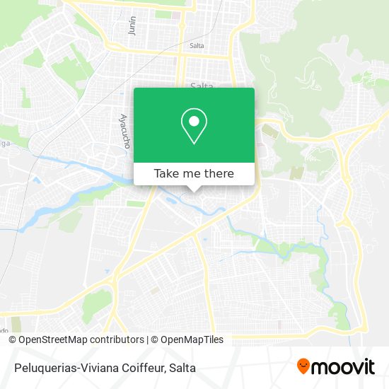 Peluquerias-Viviana Coiffeur map