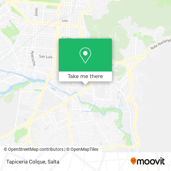 Tapiceria Colque map