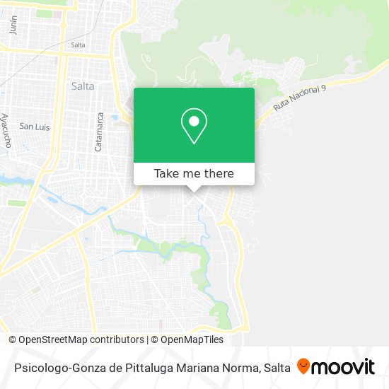 Psicologo-Gonza de Pittaluga Mariana Norma map