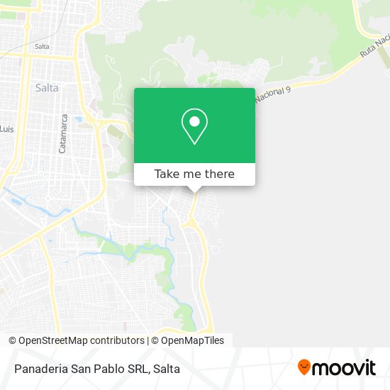 Panaderia San Pablo SRL map