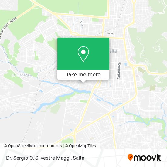 Mapa de Dr. Sergio O. Silvestre Maggi