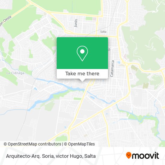Mapa de Arquitecto-Arq. Soria, victor Hugo