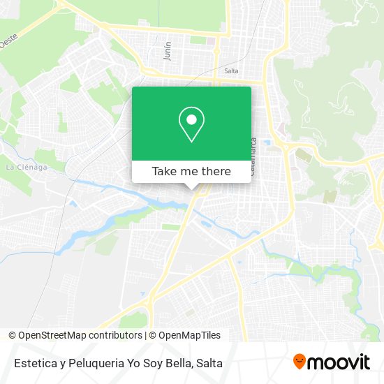 Estetica y Peluqueria Yo Soy Bella map
