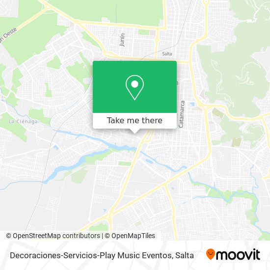 Mapa de Decoraciones-Servicios-Play Music Eventos