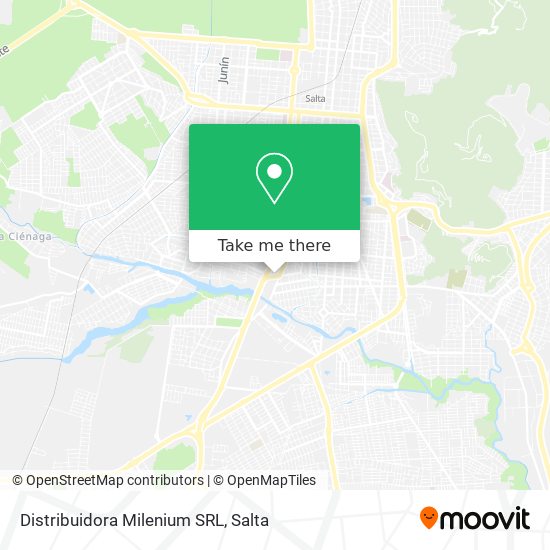 Distribuidora Milenium SRL map