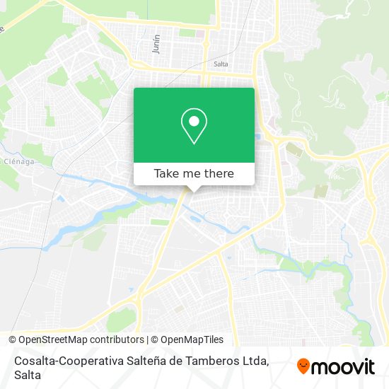 Cosalta-Cooperativa Salteña de Tamberos Ltda map