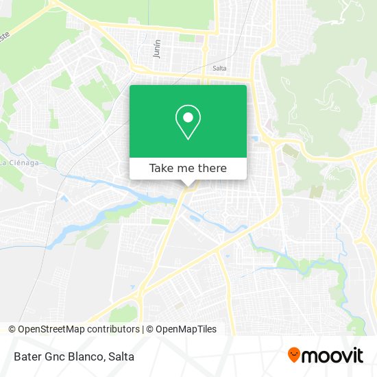 Bater Gnc Blanco map