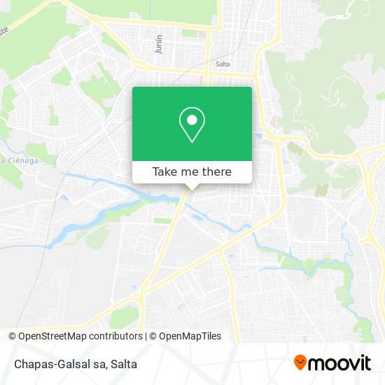 Chapas-Galsal sa map