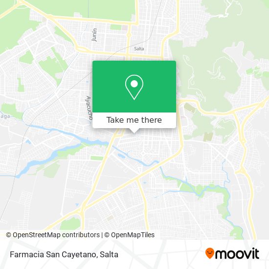 Farmacia San Cayetano map