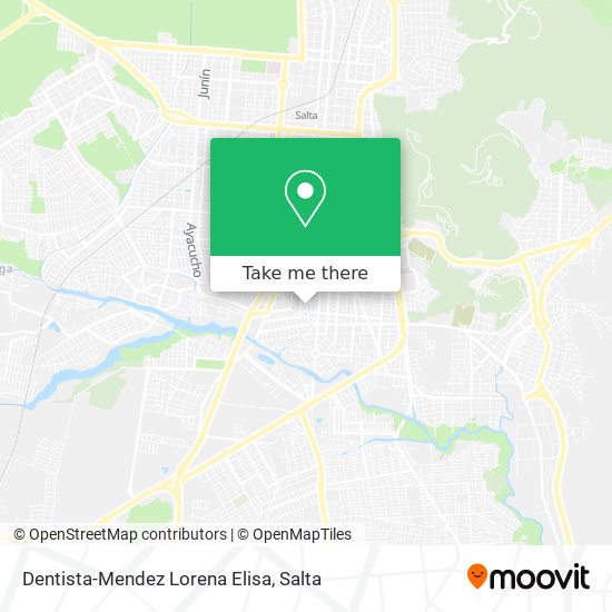 Dentista-Mendez Lorena Elisa map