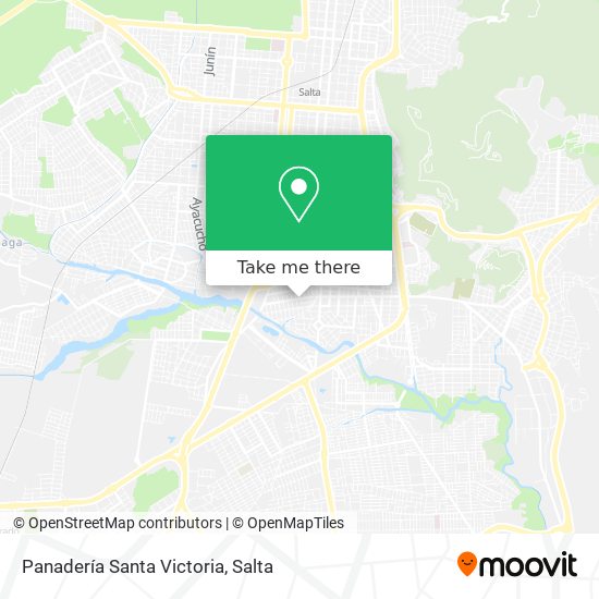 Panadería Santa Victoria map