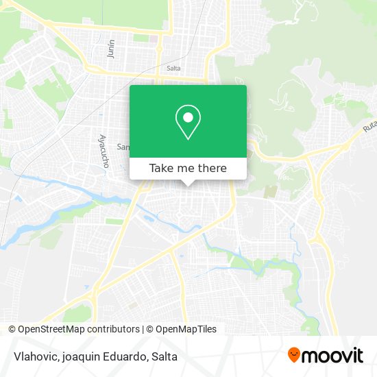 Vlahovic, joaquin Eduardo map