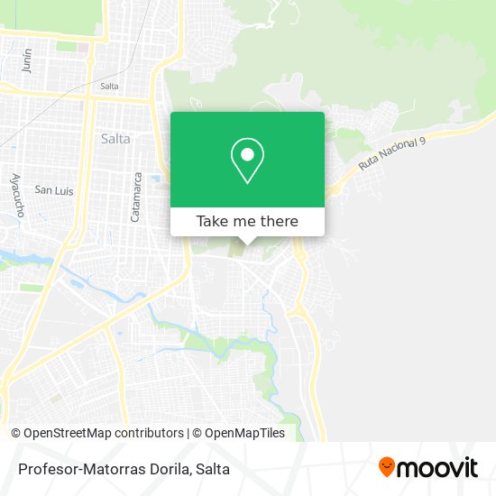 Mapa de Profesor-Matorras Dorila
