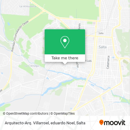 Arquitecto-Arq. Villarroel, eduardo Noel map