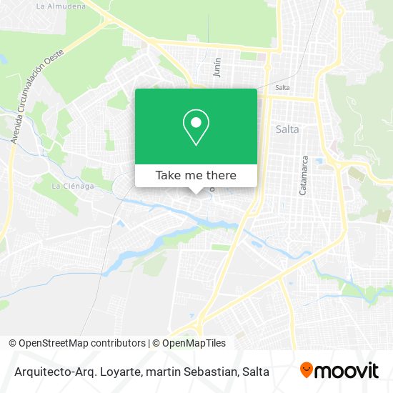 Arquitecto-Arq. Loyarte, martin Sebastian map