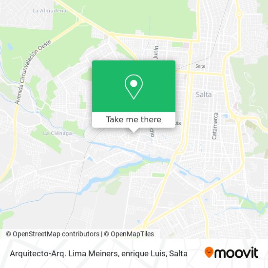 Arquitecto-Arq. Lima Meiners, enrique Luis map