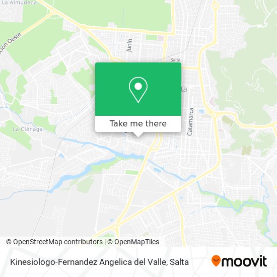Kinesiologo-Fernandez Angelica del Valle map