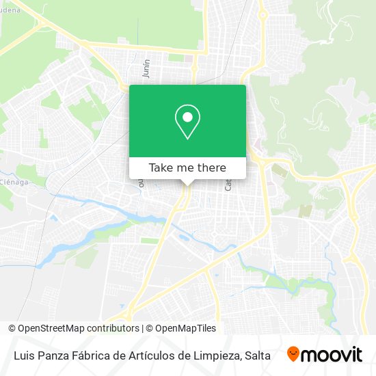 Luis Panza Fábrica de Artículos de Limpieza map